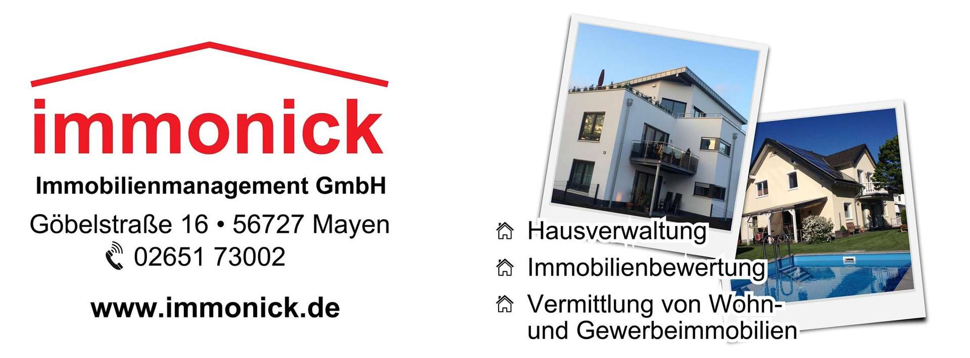 3 ZIMMER, TERRASSE, STELLPLATZ und sch&ouml;ner Grundriss